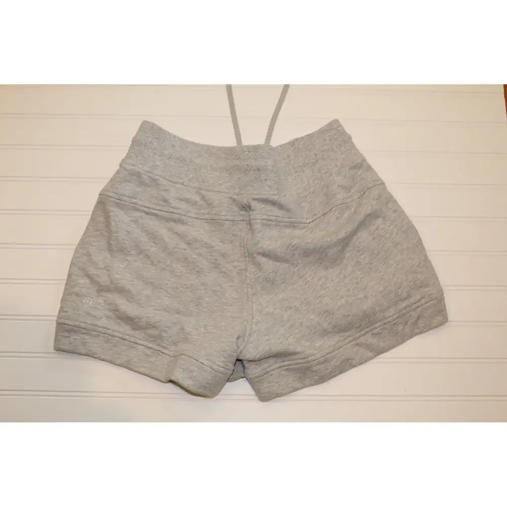 lululemon athletica Light Gray Warm Down Shorts (4”)